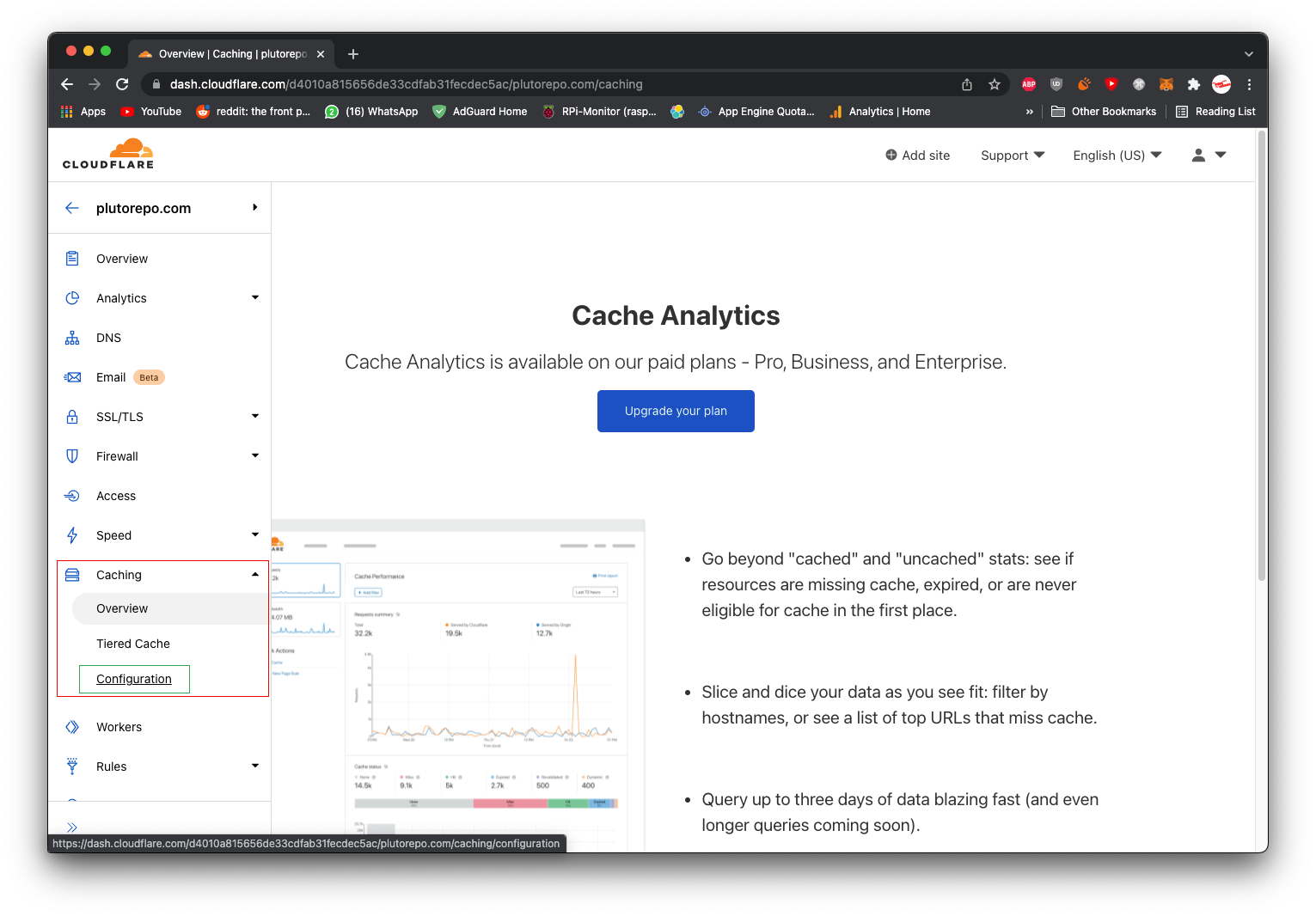 Cache your web app with Cloudflare